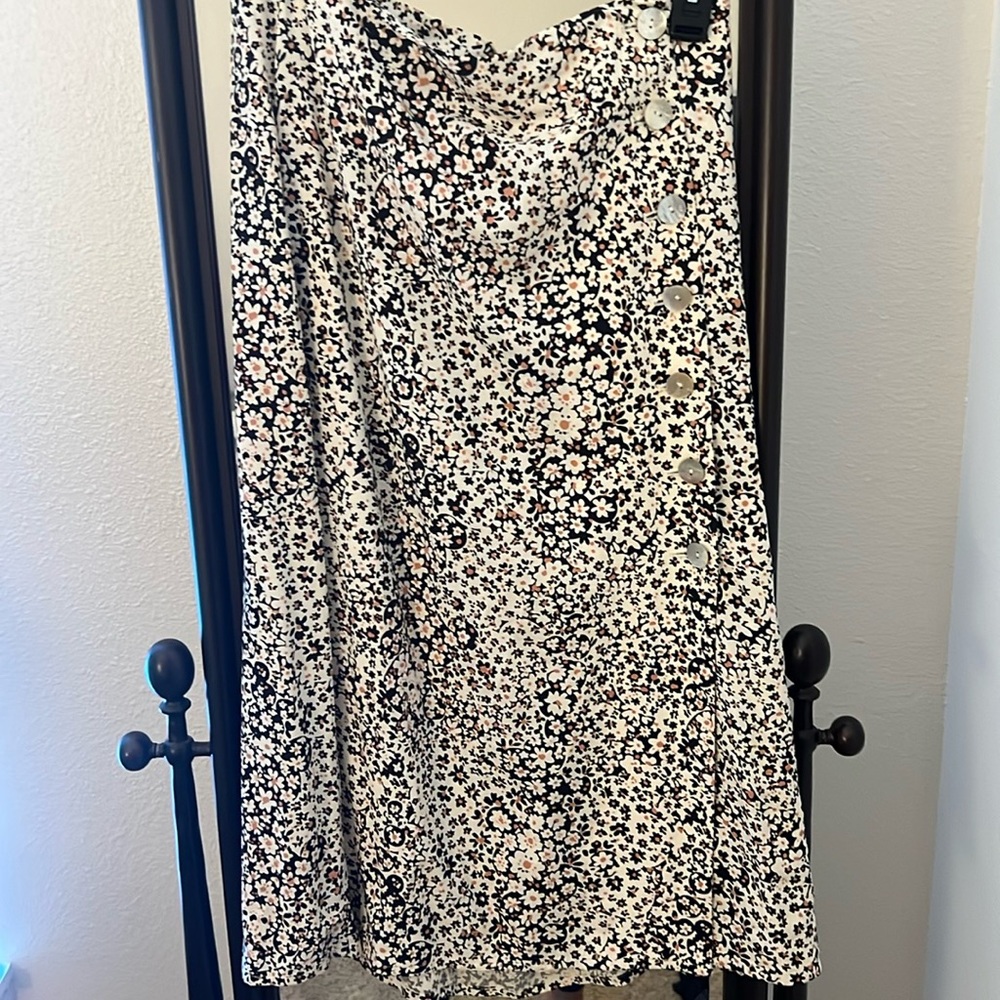 Madewell wrap skirt